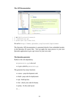 LISA Qooxdoo Tutorial Handouts
