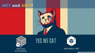 AWS SDK for .NETAWS Tools
for PowerShell
 