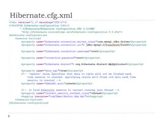 Hibernate.cfg.xml
 