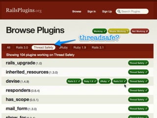 High Performance Ruby: Evented vs. Threaded