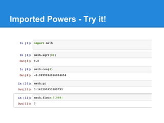 Imported Powers - Try it!
 