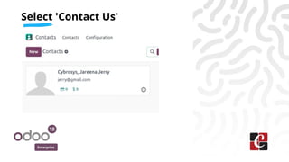Enterprise
Select 'Contact Us'
 