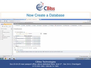 Now Create a Database
 