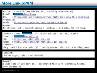 More Link SPAM




© 2012 Rick Radko, r3df.com   112
 