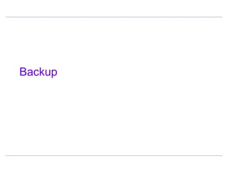 Backup
 