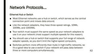Identifying and resolving network problems