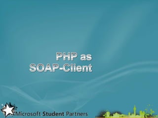 2009 - Microsoft Springbreak: IIS, PHP & WCF