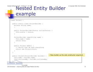Improving Tests With Object Mothers And Internal Dsls