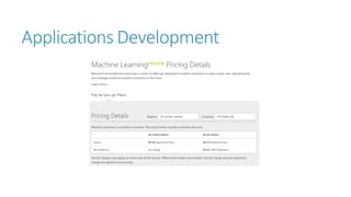 Applications Development  