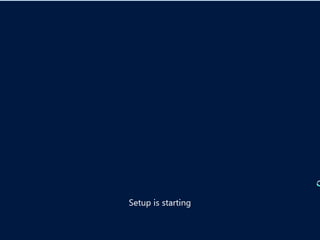Install Windows Server 2012 Step-by-Step