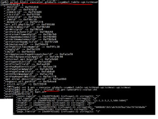 Internal php and gdb php core