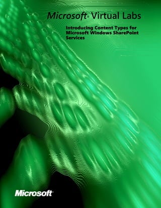 Introducing Content Types Microsoft Windows Share Point Services