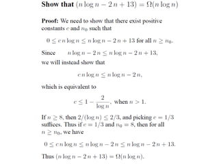Introduction to Algorithms Complexity Analysis 