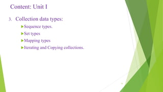 Introduction to python programming
