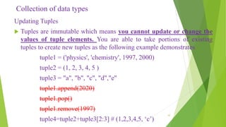 Introduction to python programming