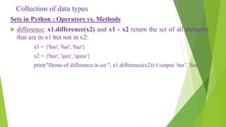 Introduction to python programming