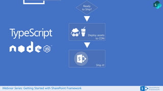 Webinar Series: Getting Started with SharePoint Framework
 