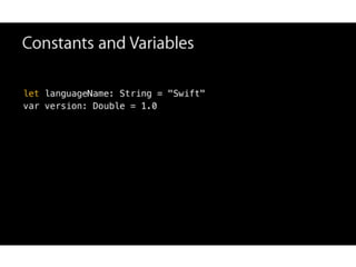 Introduction to Swift (Дмитрий Данилов)