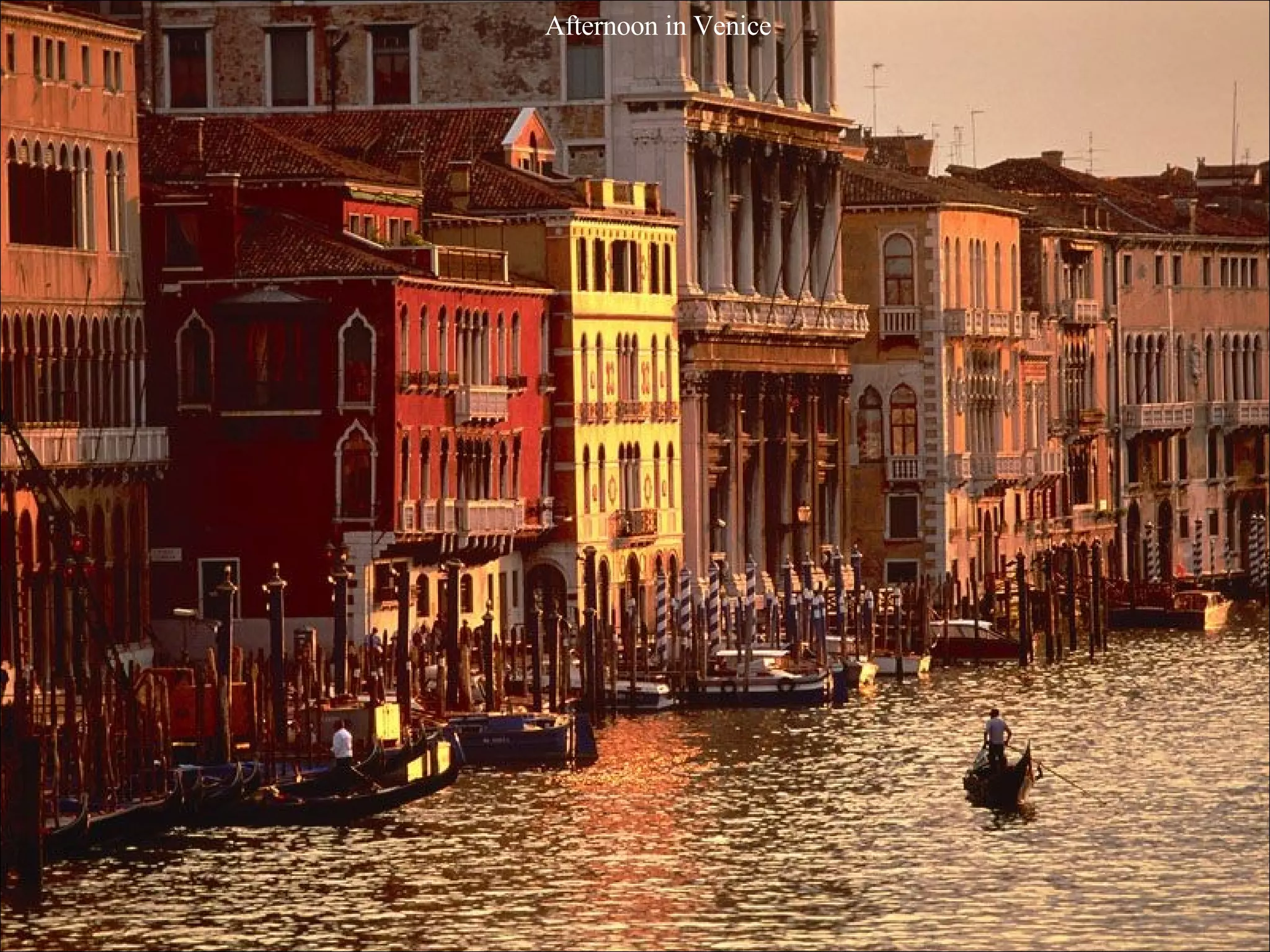 Afternoon in Venice