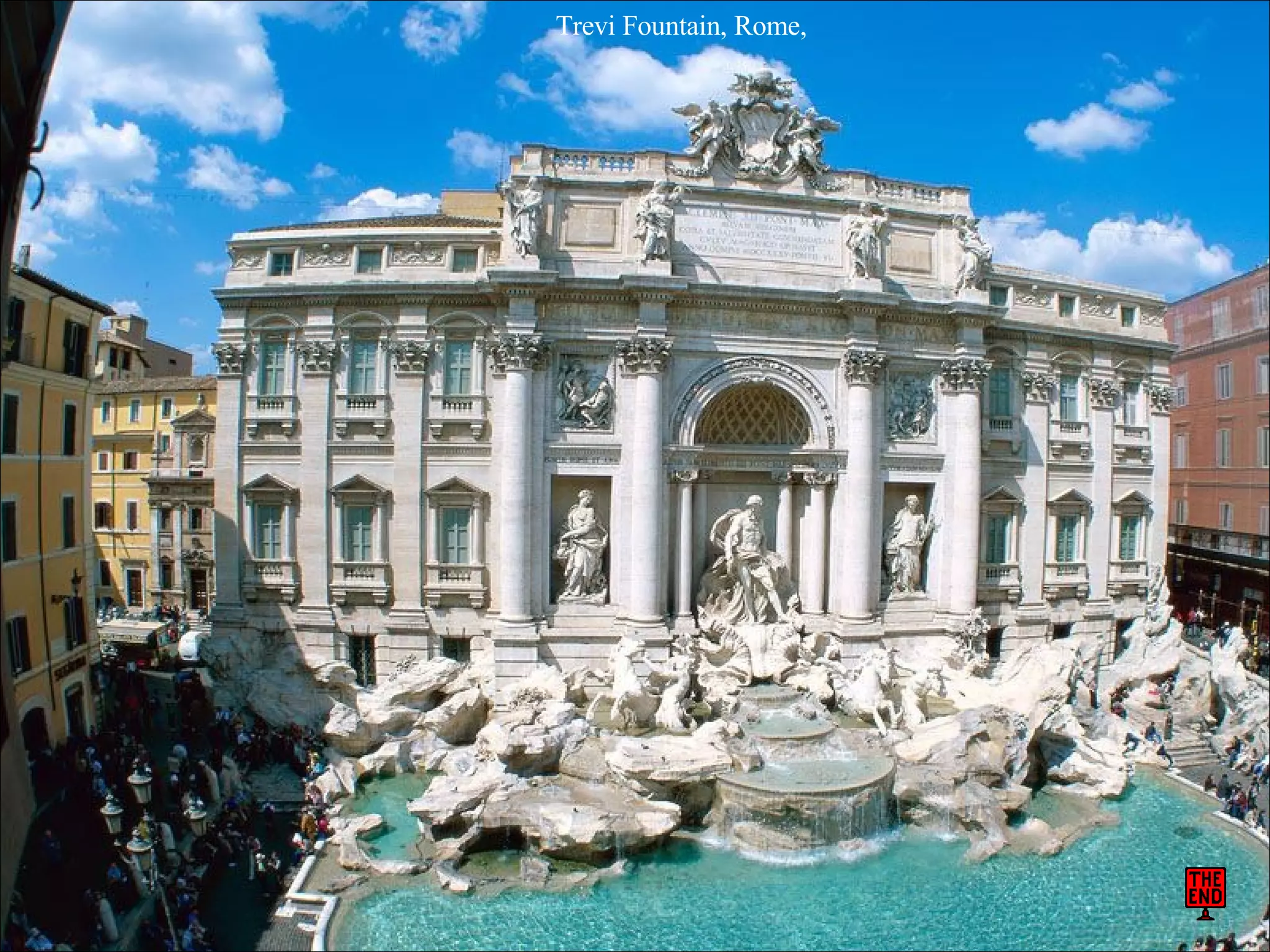 Trevi Fountain, Rome,