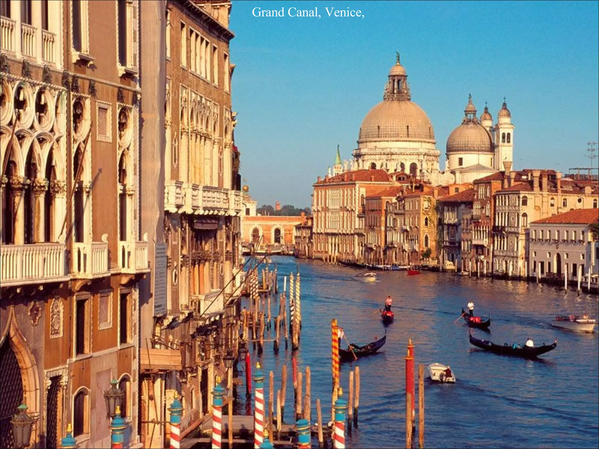 Grand Canal, Venice,