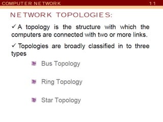 It computer networks