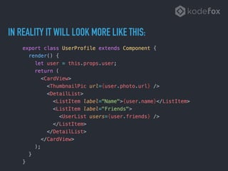 IN REALITY IT WILL LOOK MORE LIKE THIS:
 