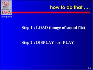 how to do that ….
(c) Rajkumar

Step 1 : LOAD (image of sound file)
Step 2 : DISPLAY -or- PLAY

143

 