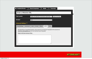 frontend

  SPOF
Single Point Of Failure
 