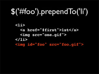 jQuery Loves Developers - SWDC2009