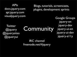 jQuery Loves Developers - SWDC2009
