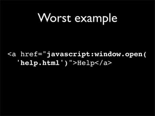 jQuery Loves Developers - SWDC2009