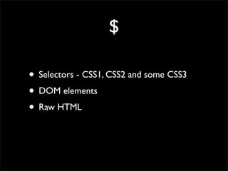 jQuery Loves Developers - SWDC2009