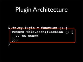 jQuery Loves Developers - SWDC2009