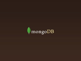 MongoDB & Hadoop - Understanding Your Big Data
