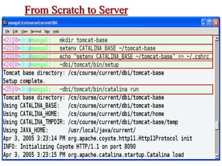 From Scratch to Server
 