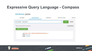 #MDBlocal
Expressive Query Language - Compass
 