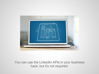 The APIs
 
