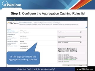 Performance degrades when amount of data/sites increasesCompanies with multi-site collection deployments need a better way to aggregate and display information!