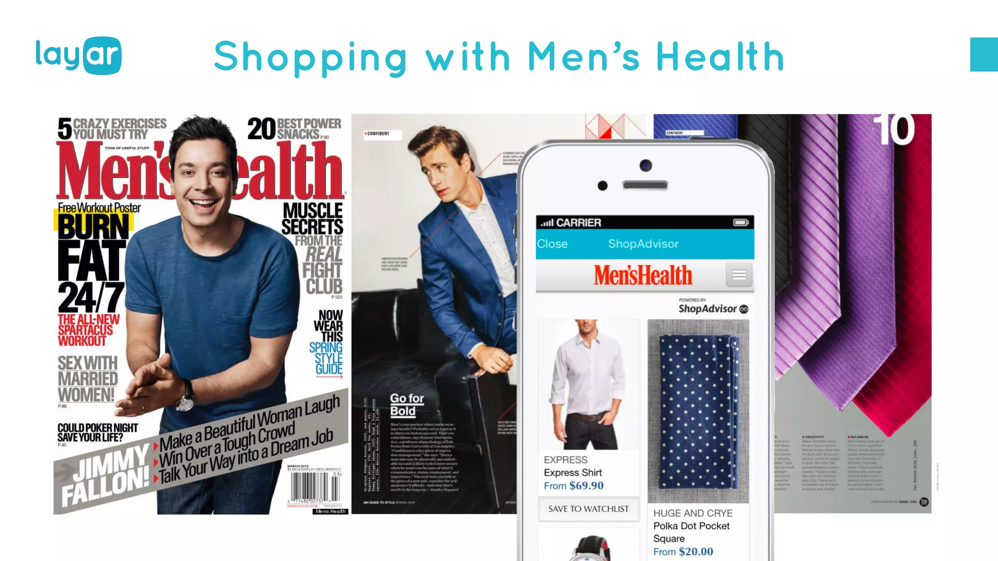 Shopping with Men’s Health
 