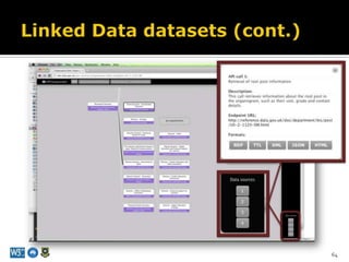 Linked Data datasets61Haller, Groza - Get on the Linked Data Web! (Meta 2011)BBCNatureProgramsMusic