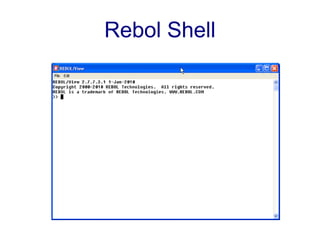 Rebol Shell
 
