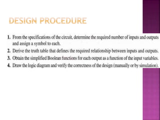 Combinational Logic