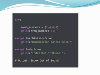 LECT 29- EXCEPTION HANDLING.pptx      b.