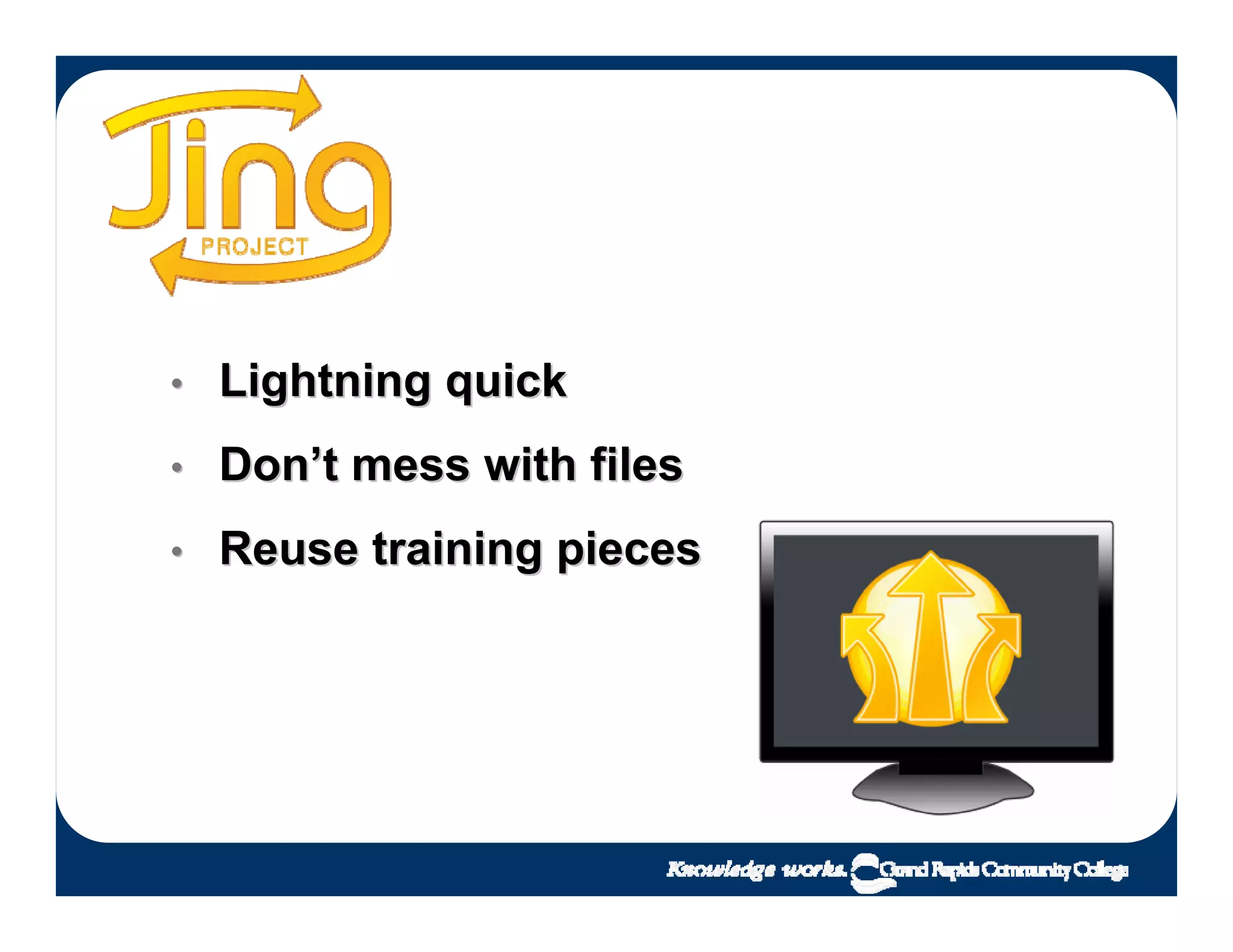 Lecture Capture as easy as 1-2-3