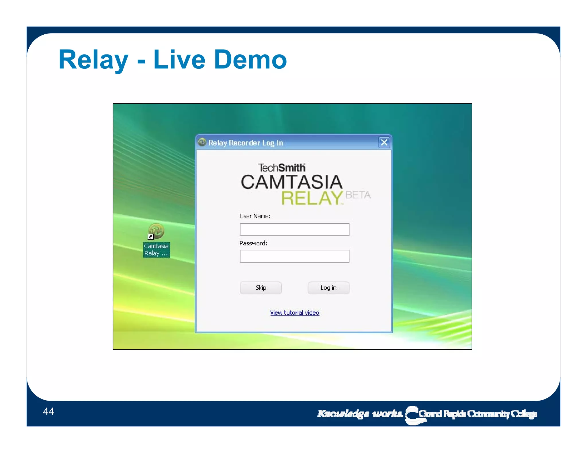 Lecture Capture as easy as 1-2-3