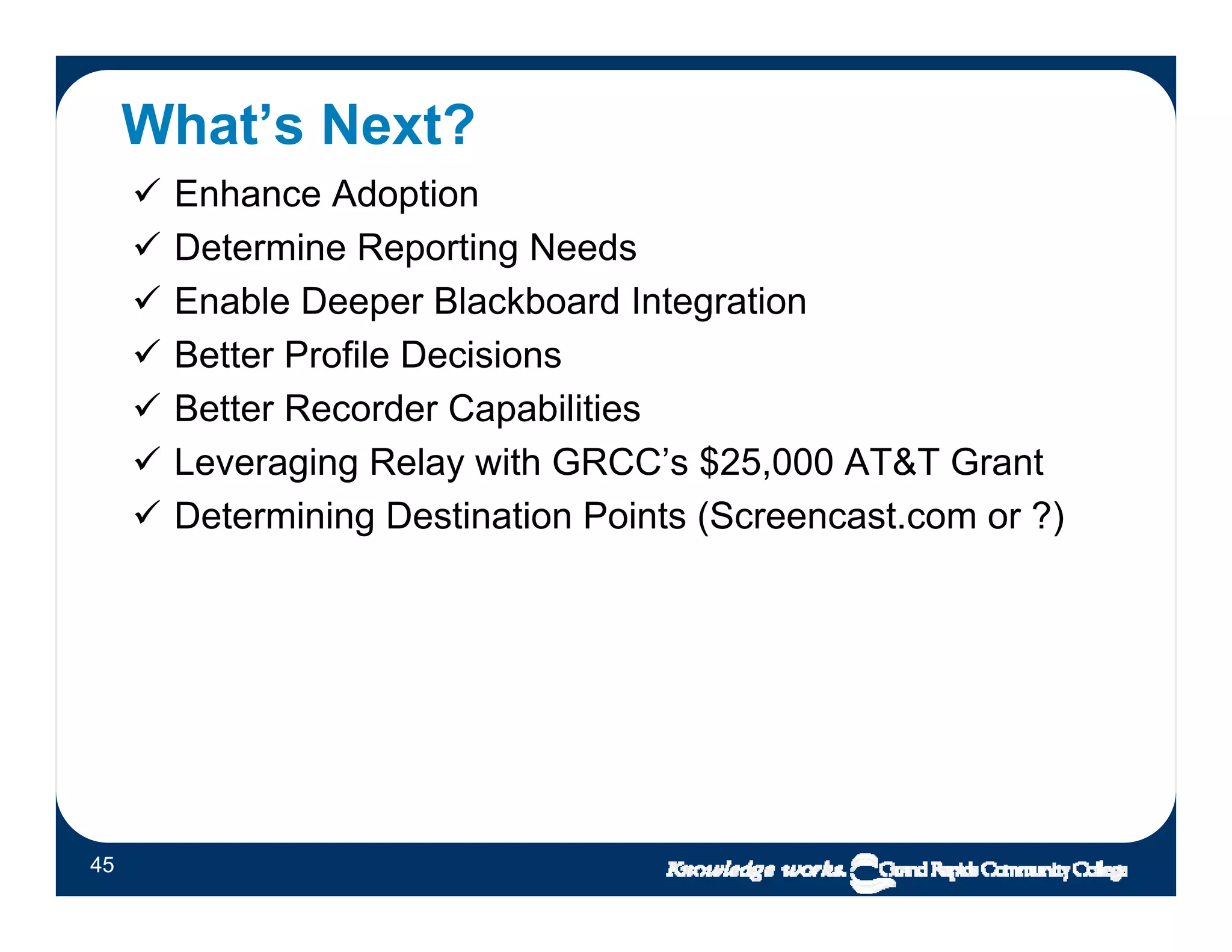 Lecture Capture as easy as 1-2-3