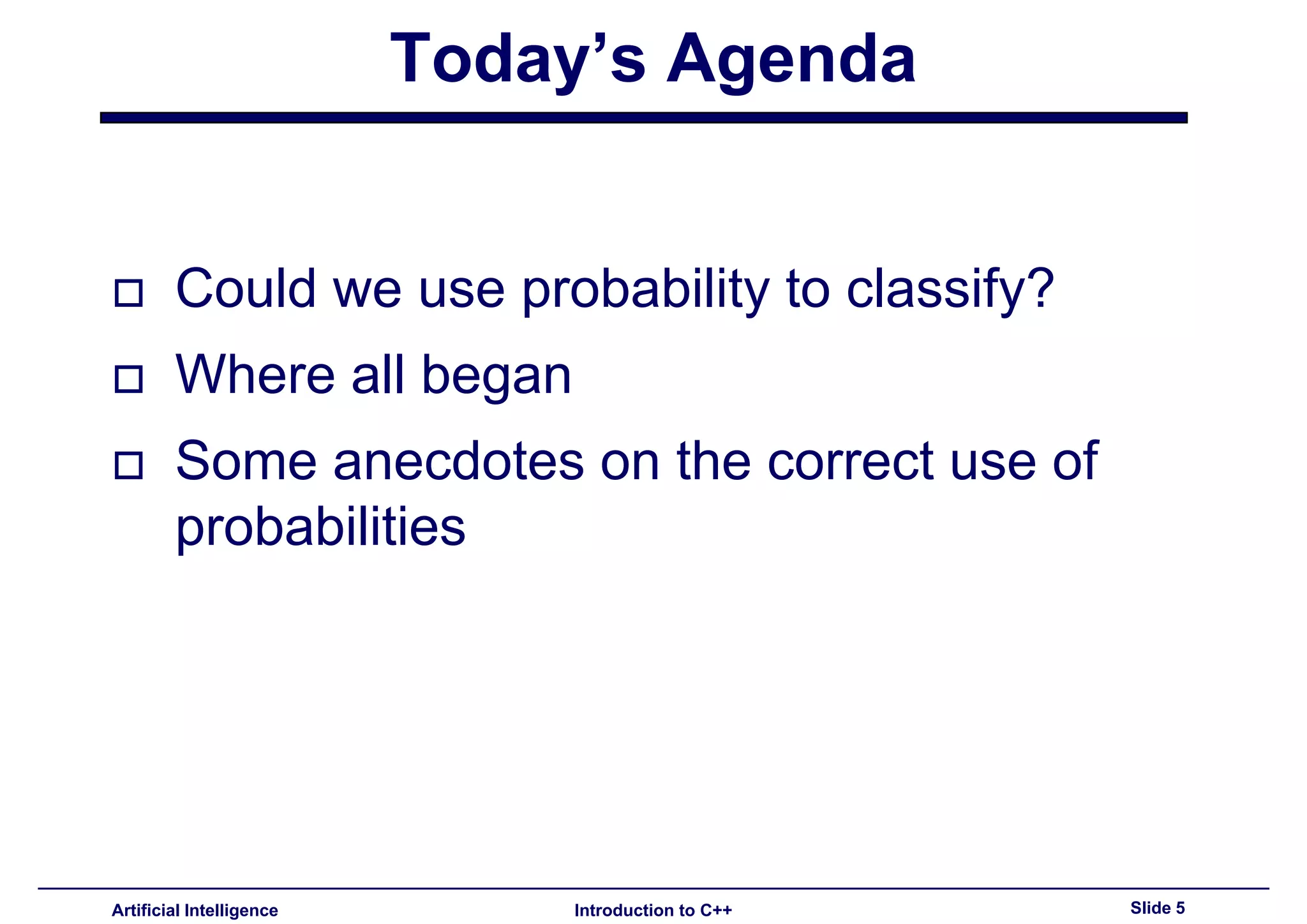 Lecture9 - Bayesian-Decision-Theory