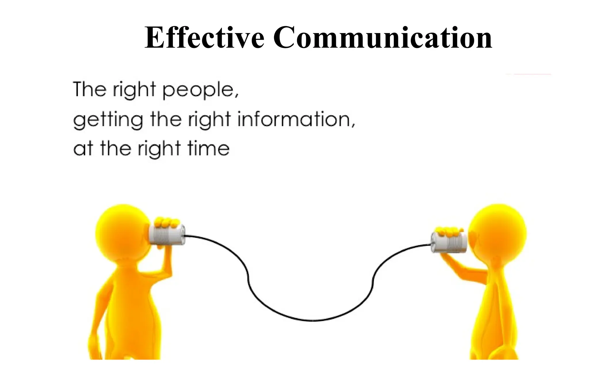 Effective Communication
 