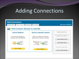 Adding Connections 